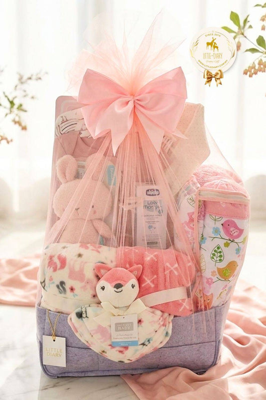 Sweet Beginnings Baby Girl Hamper BG015