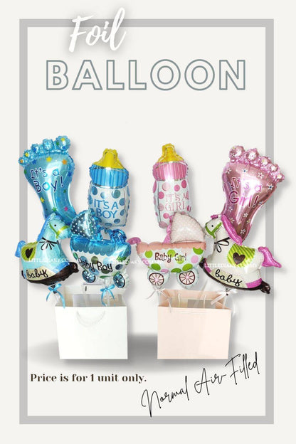 Add-on: Foil Balloon (Normal Air-Filled) (1unit)