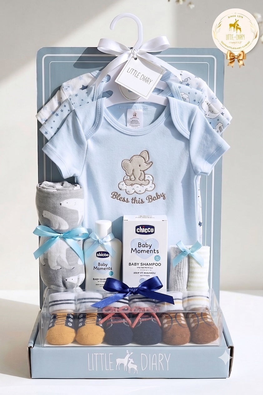 Little Blessing Baby Boy Hamper - BB002