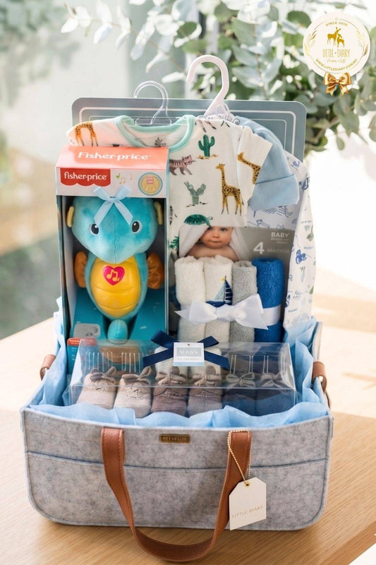 Sweet Dreams Baby Boy Hamper BB006