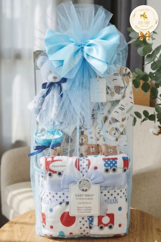 Tiny Explorer Baby Boy Hamper - BB007