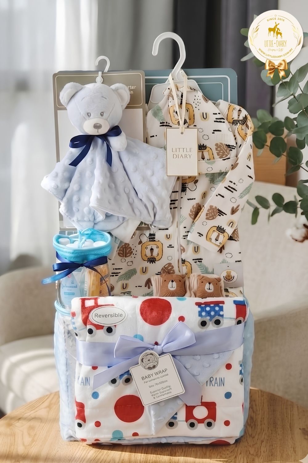 Tiny Explorer Baby Boy Hamper - BB007