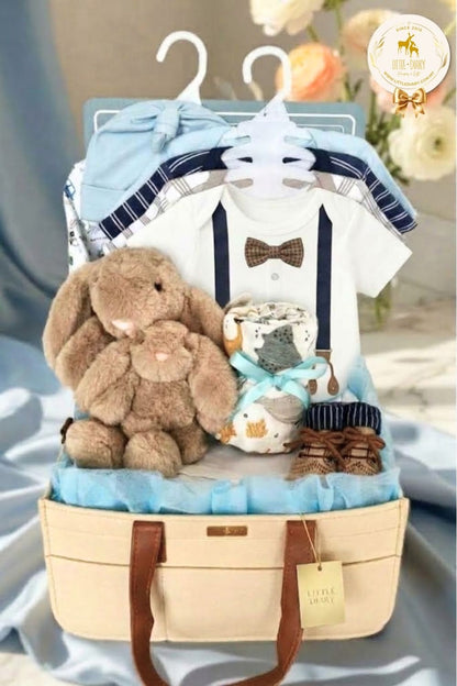 Snuggle Time Baby Boy Hamper - BB008
