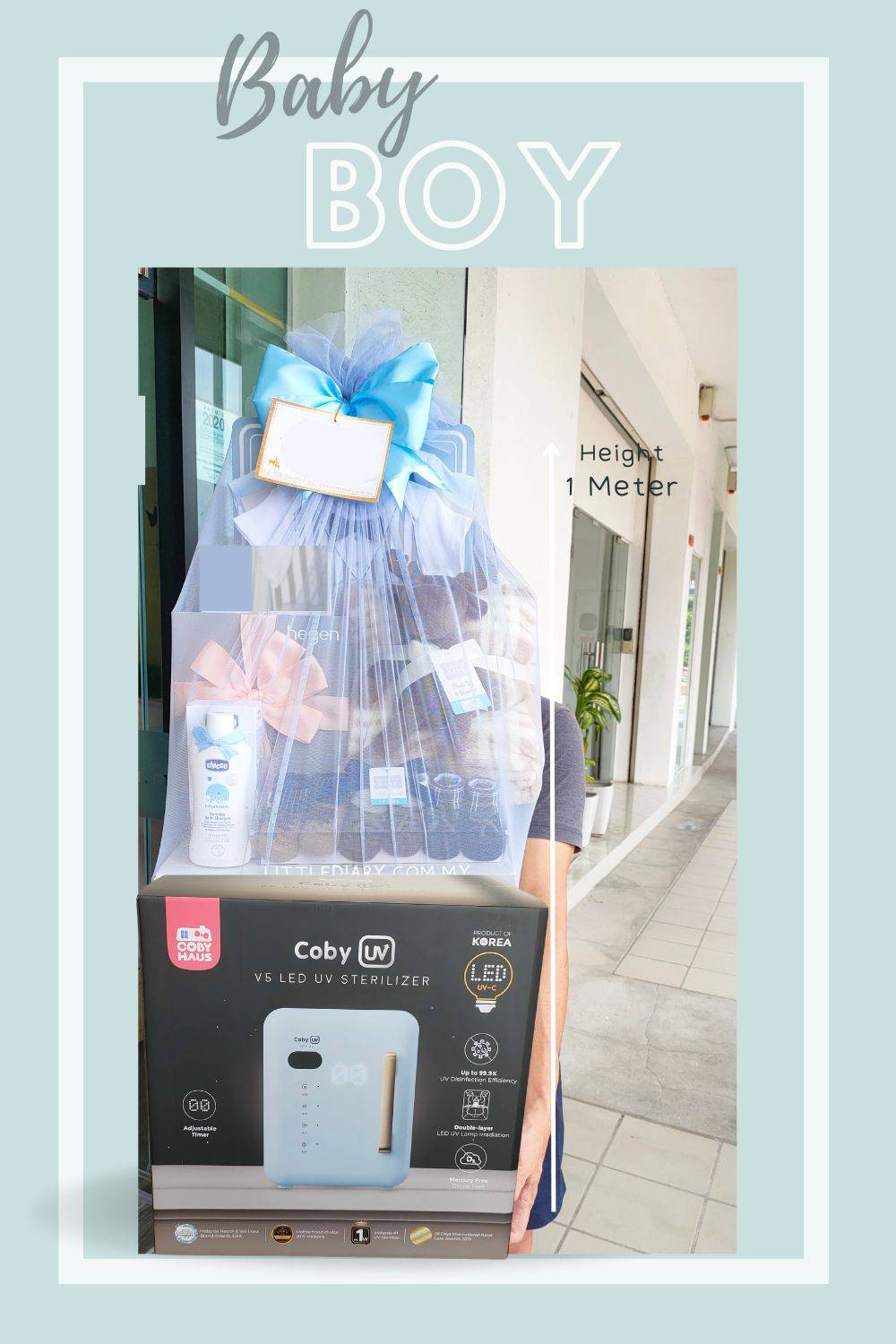 Ultimate Baby Boy Luxury Hamper BB010