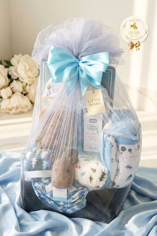 Sweet Beginnings Baby Boy Hamper BB015