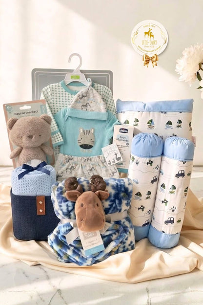 Sweet Beginnings Baby Boy Hamper - BB015