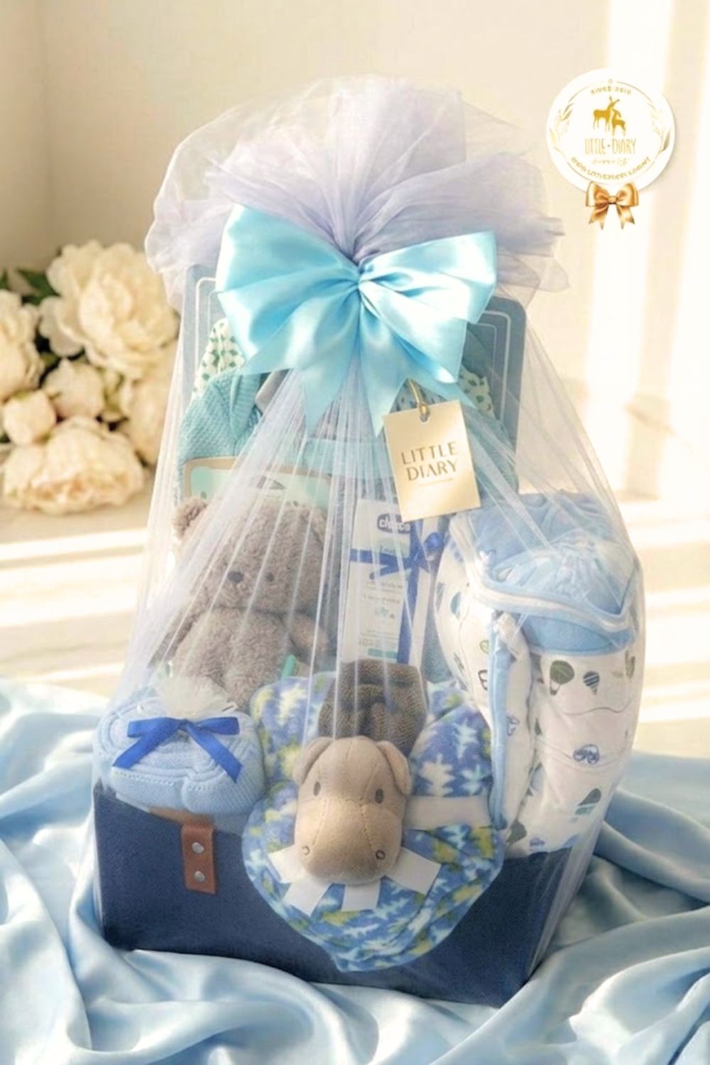 Sweet Beginnings Baby Boy Hamper - BB015