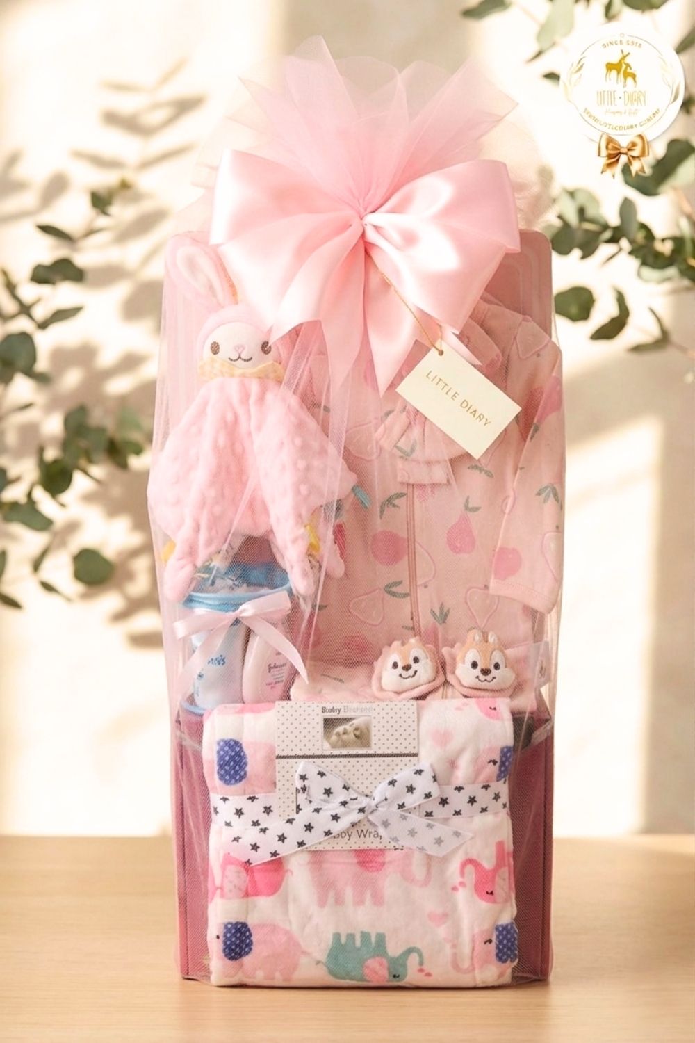 Tiny Explorer Baby Girl Hamper - BG007