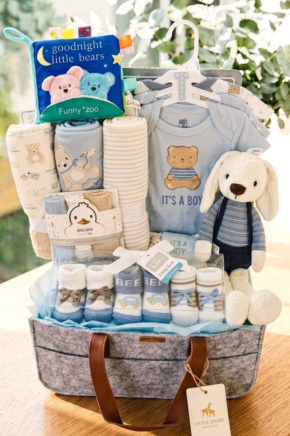 Sweet Dreams Baby Boy Hamper - BB006