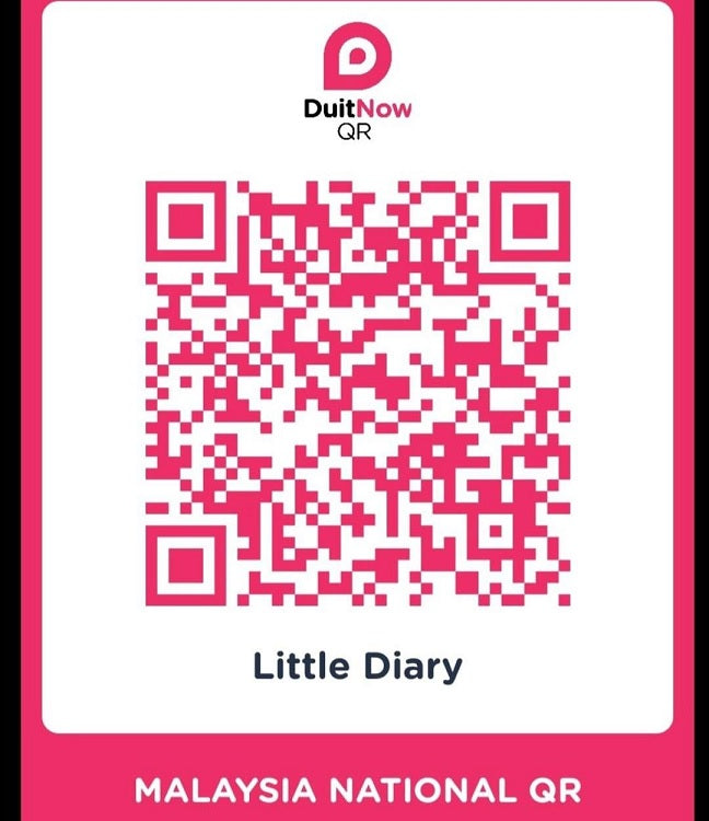Little Diary DuitNow QR payment code