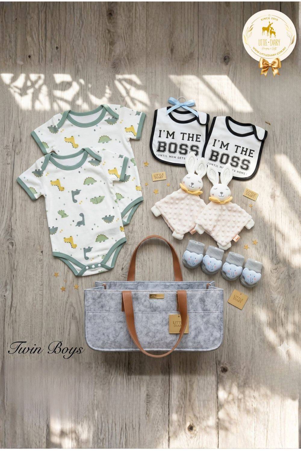 Double Joy Twin Boys Hamper TB001