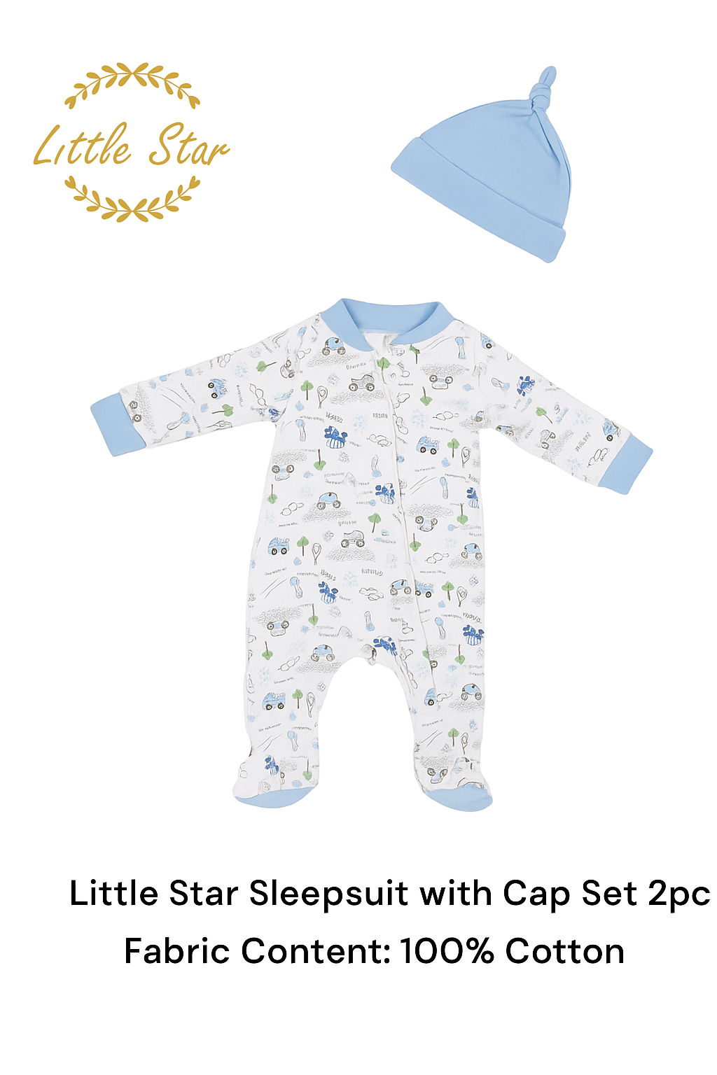 Snuggle Time Baby Boy Hamper - BB008