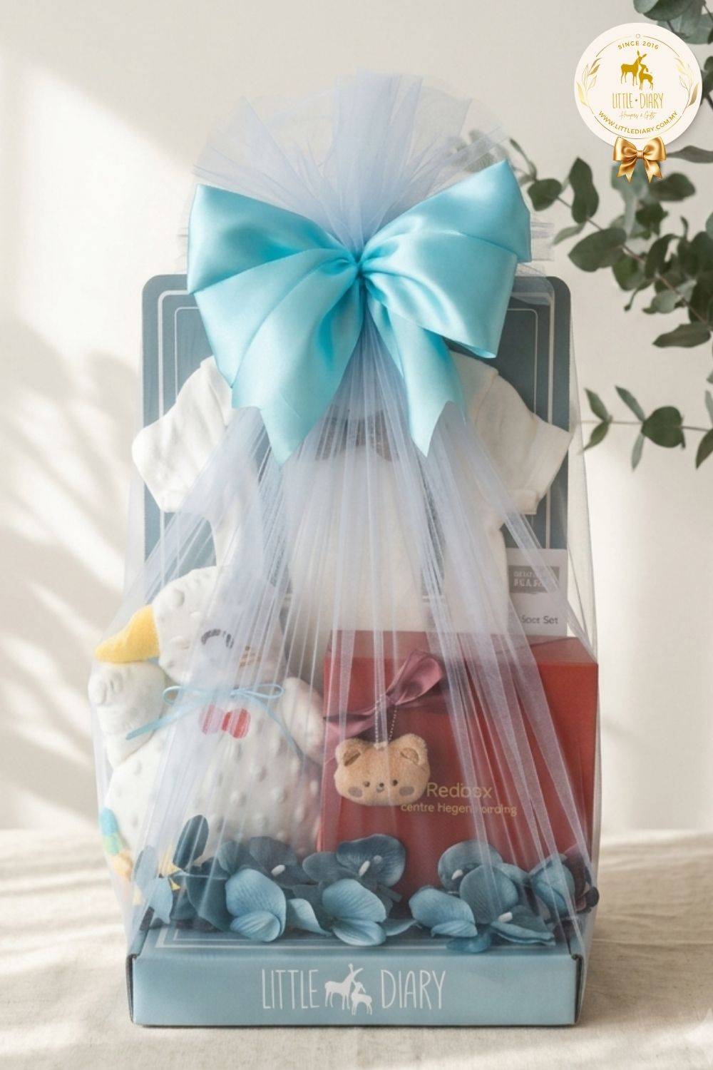 The Majestic Stallion Baby Boy Hamper - BB213 gift contents