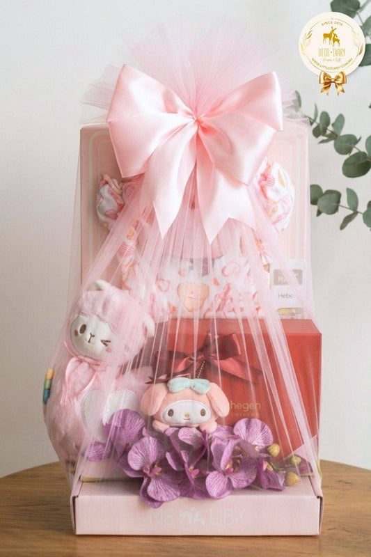 The Majestic Stallion Baby Girl Hamper - BG213 gift contents