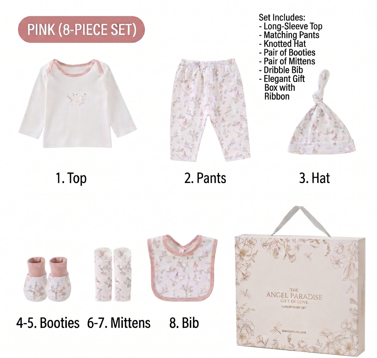 Cozy Cuddles Baby Girl Hamper - BG012