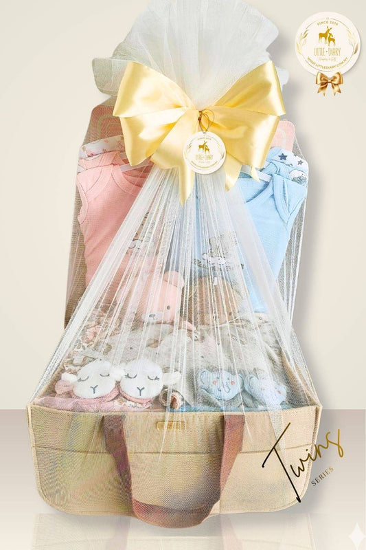 Double Delight Twins Hamper - TBG01 (a girl and a boy)